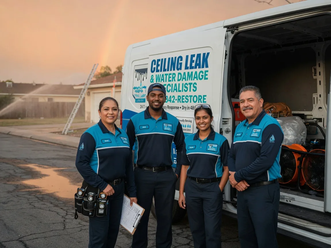 Ceiling Leak Cleanup company in Adrian, OR