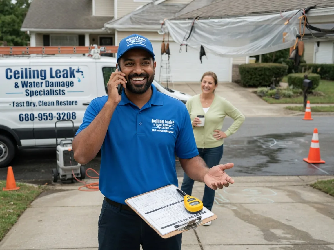 Ceiling Leak Cleanup Adrian, OR FAQs